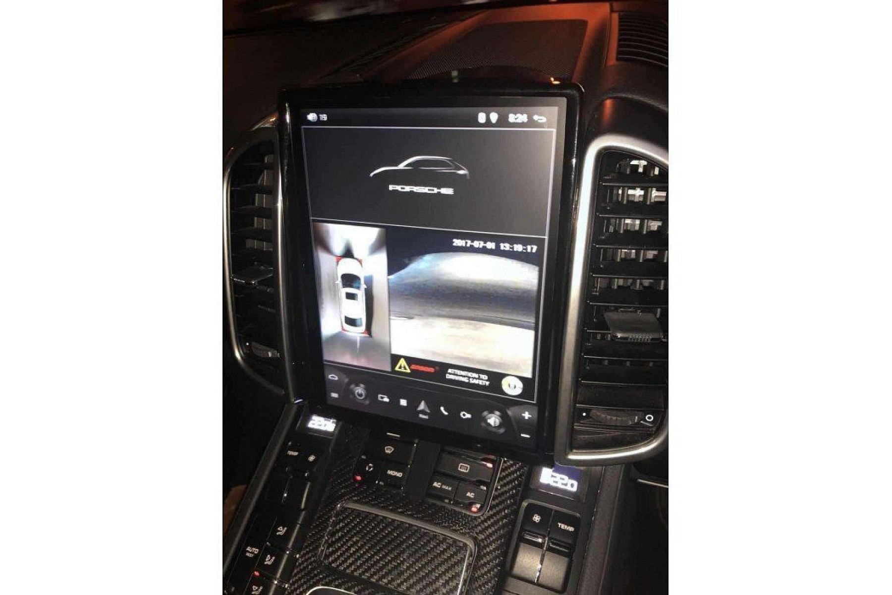 Porsche Cayenne 10 4 Screen Tesla Style 2011 2016 Aftermarket Android 